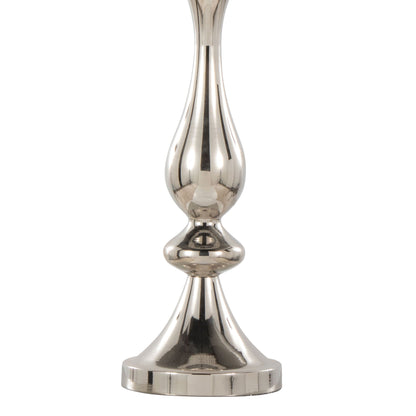Topaz - Contemporary Table Lamp - Polished Nickel / Clear Crystal