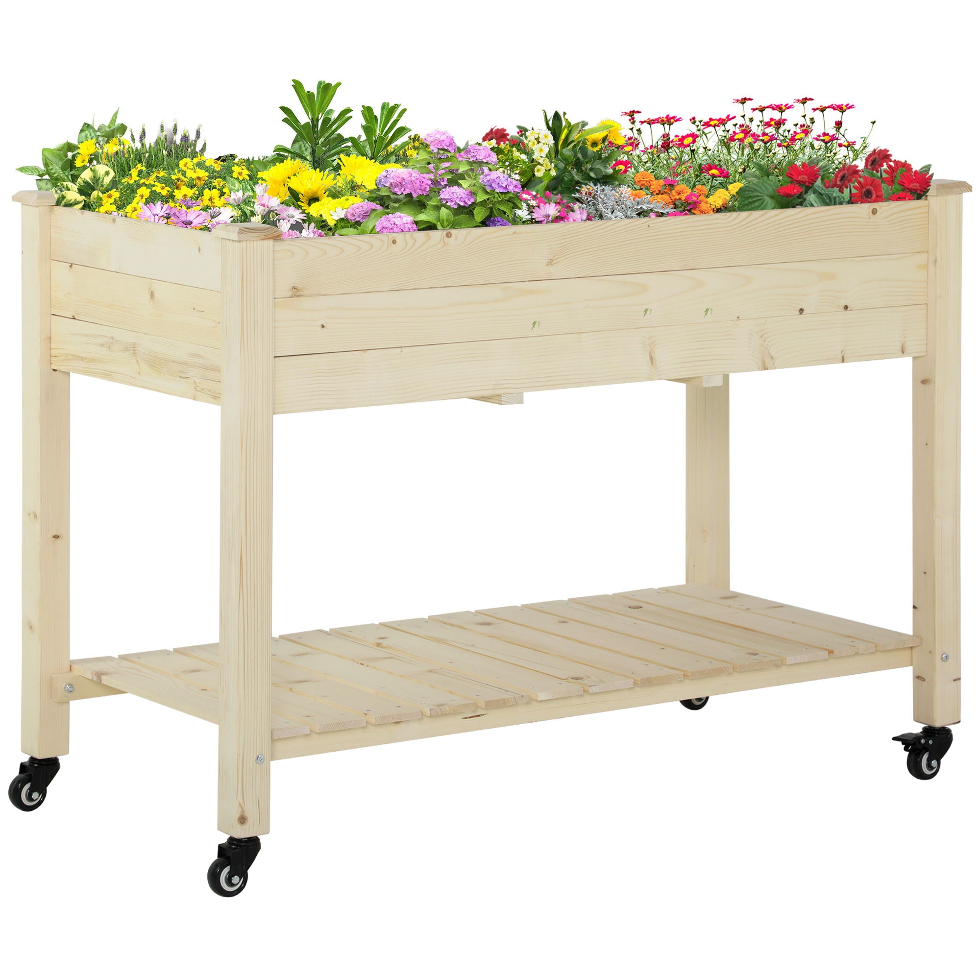 Outsunny - Raised Garden Bed, 47