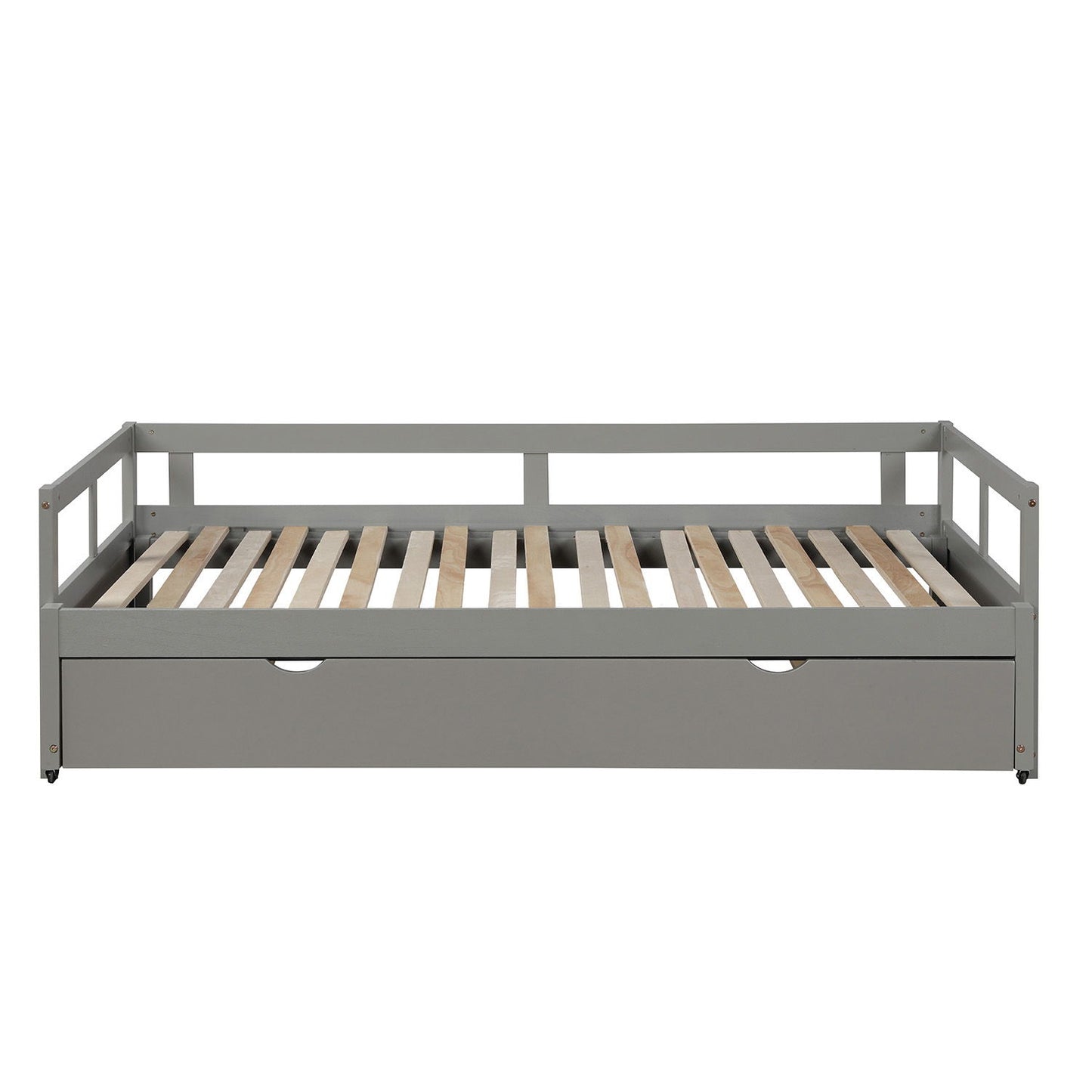 Extending Daybed With Trundle, Daybed With Trundle - Gray