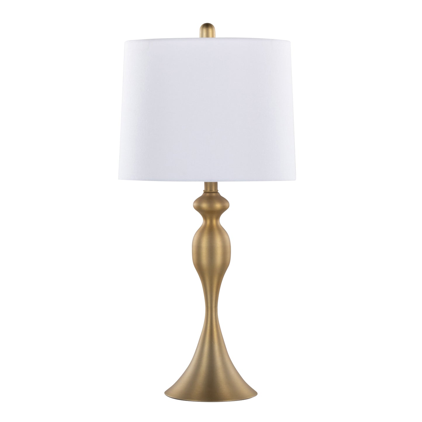 Ashland - Contemporary Table Lamp (Set of 2) - Gold / White