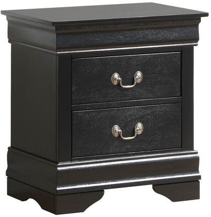 Louis Phillipe - Nightstand - Black