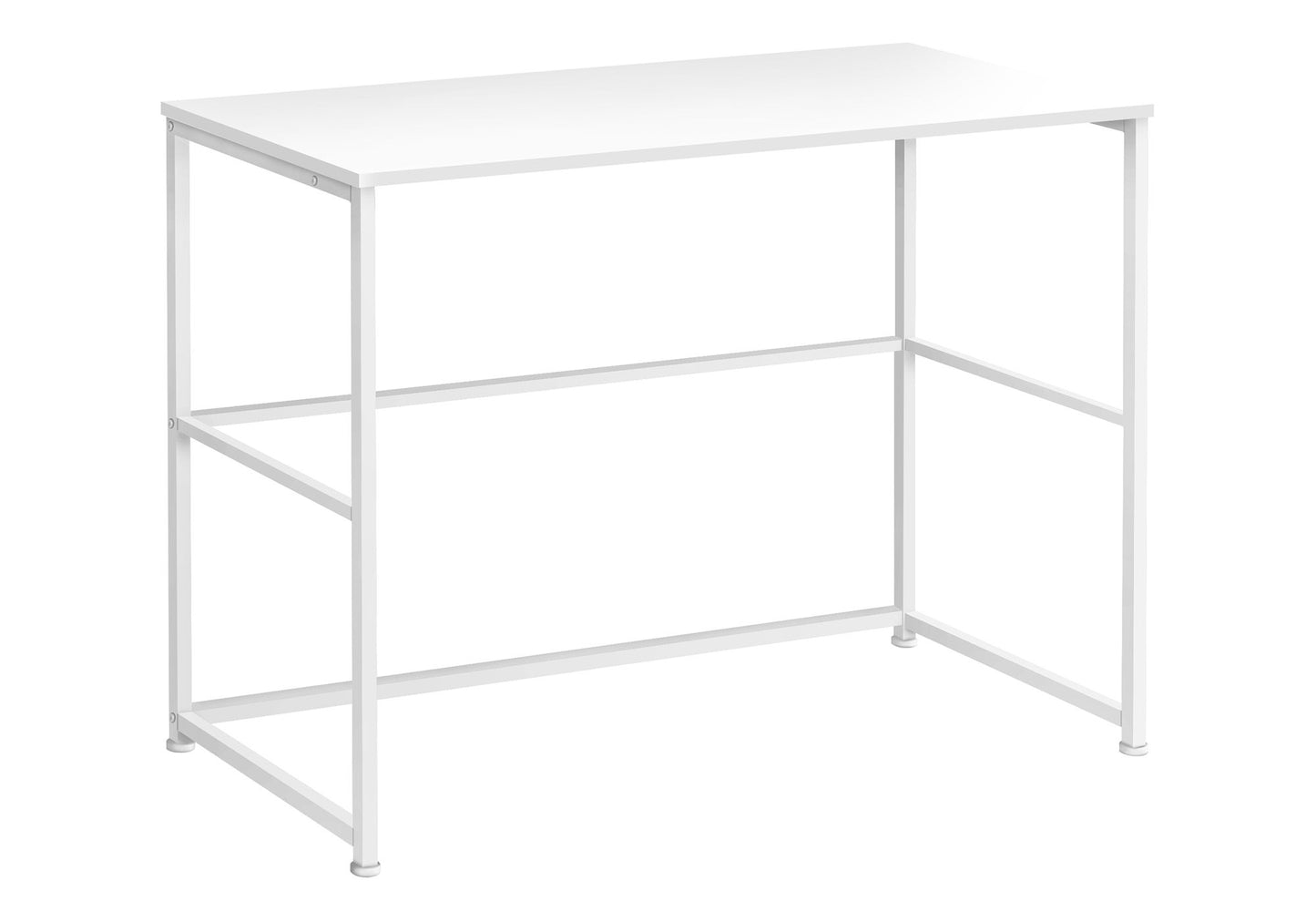 Computer Desk, Home Office, Laptop, Left Right Set-Up, Storage Drawers, Work, Contemporary, Modern - White