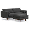 Morrison - Sofa And Ottoman Set - Charcoal Gray