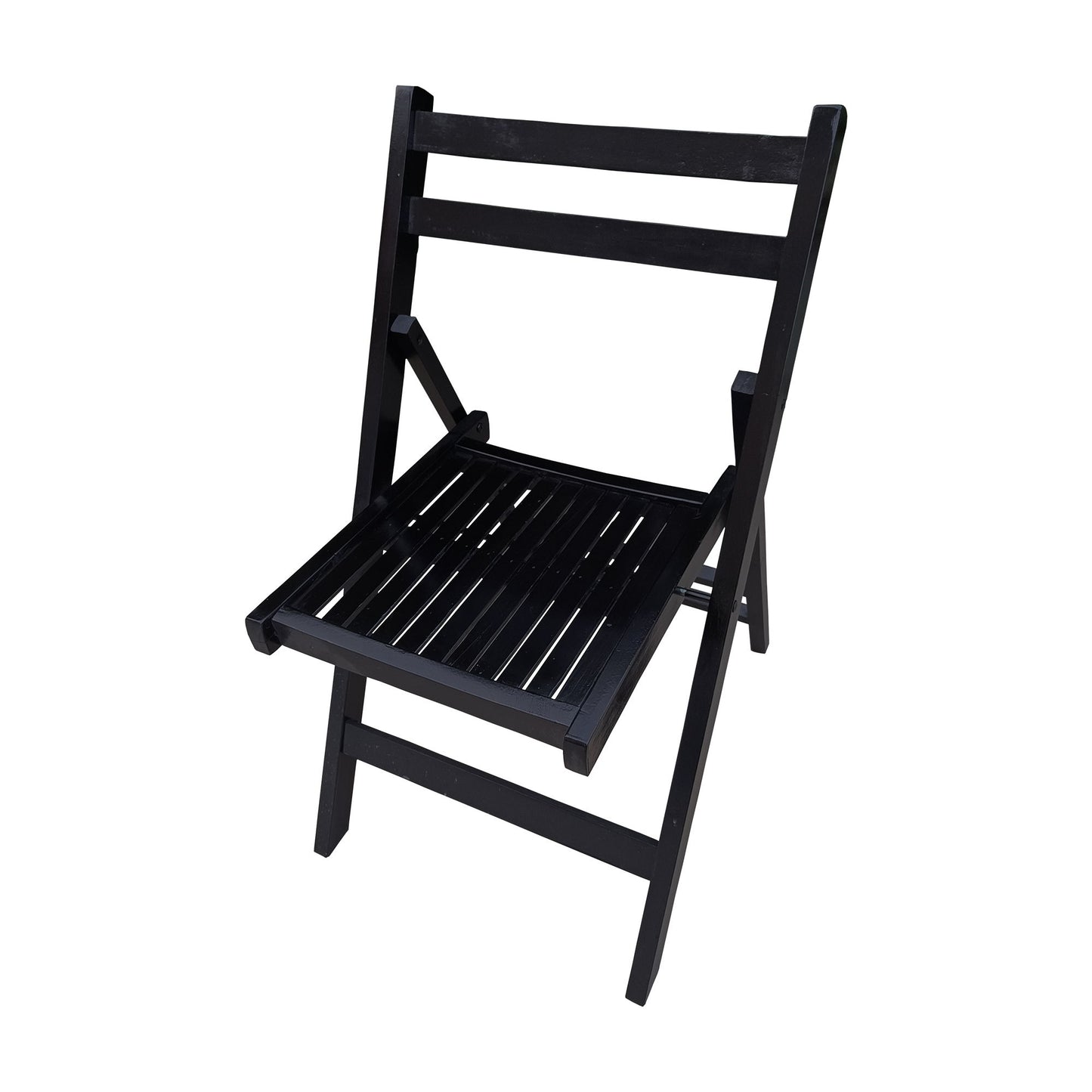 Folding Special Event Chairs, Foldable Style (Set of 4) - Black