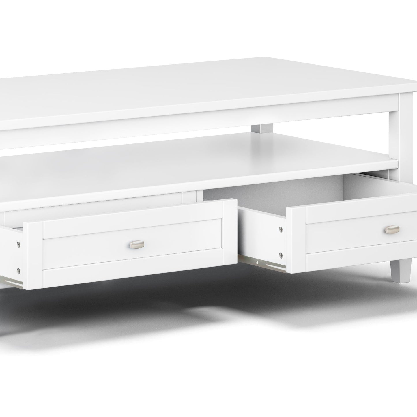 Warm Shaker - Coffee Table - White