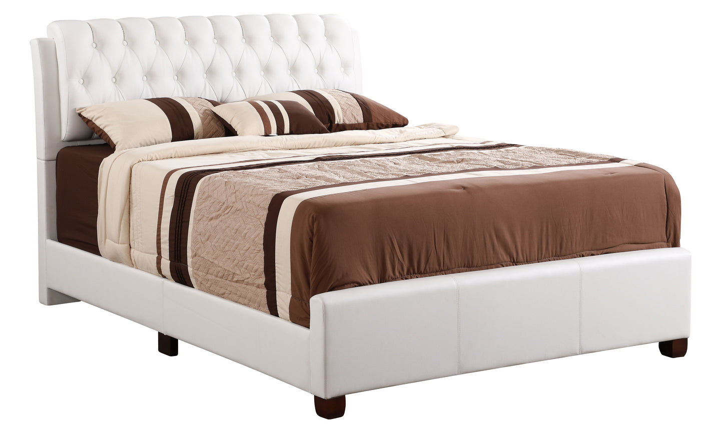 Marilla - Queen Bed - White
