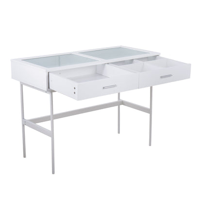 Emery - Contemporary Console Table - White
