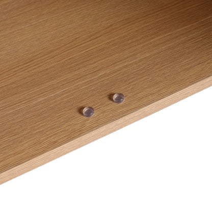 Bathroom Vanity Set With Resin Countertop Sink, 2 Doors - Oak