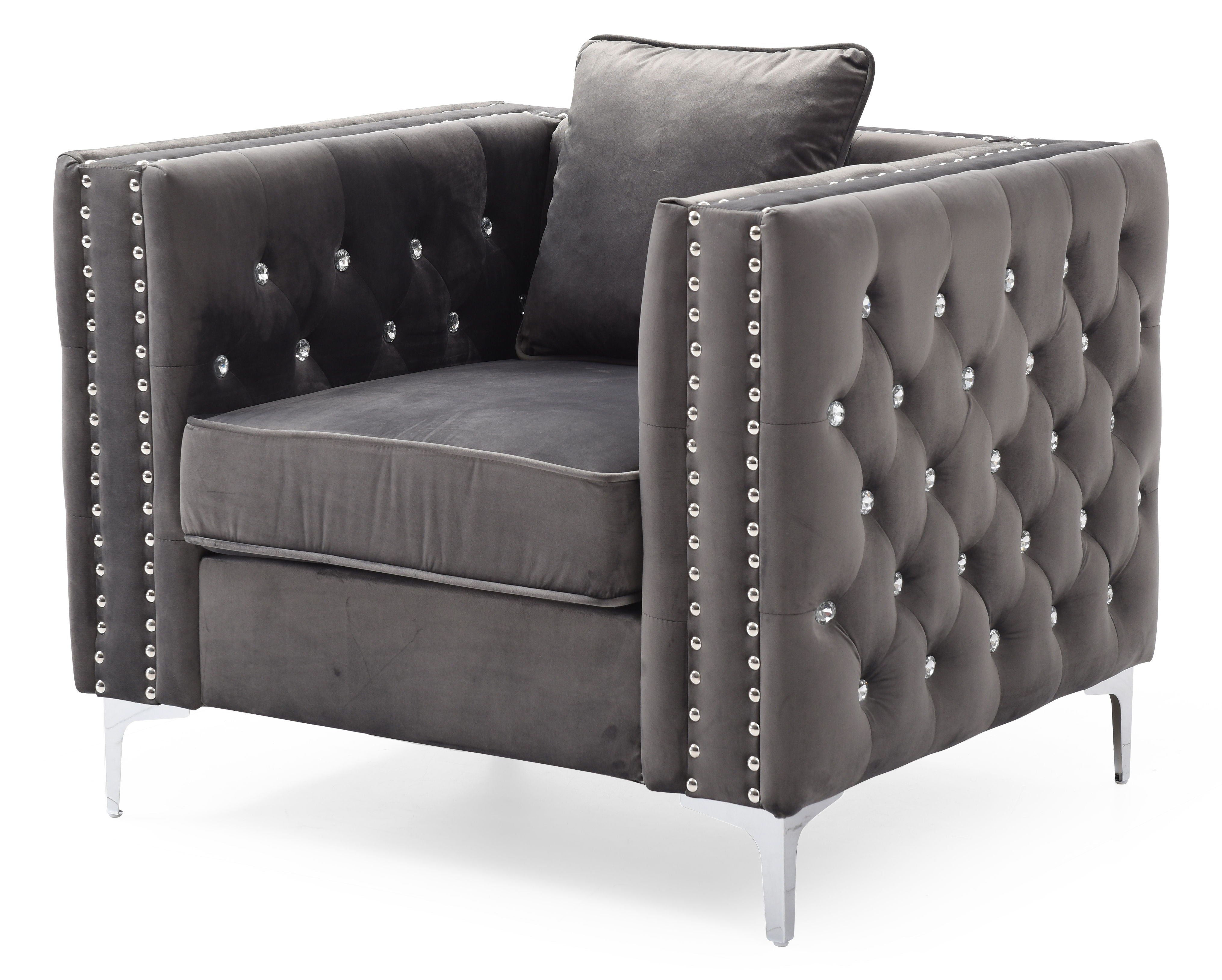 Paige - Chair - Gray