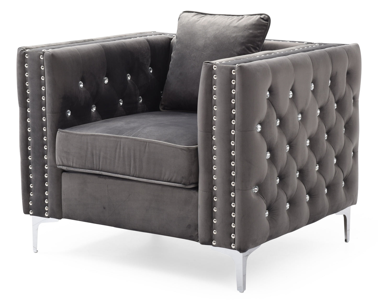 Paige - Chair - Gray
