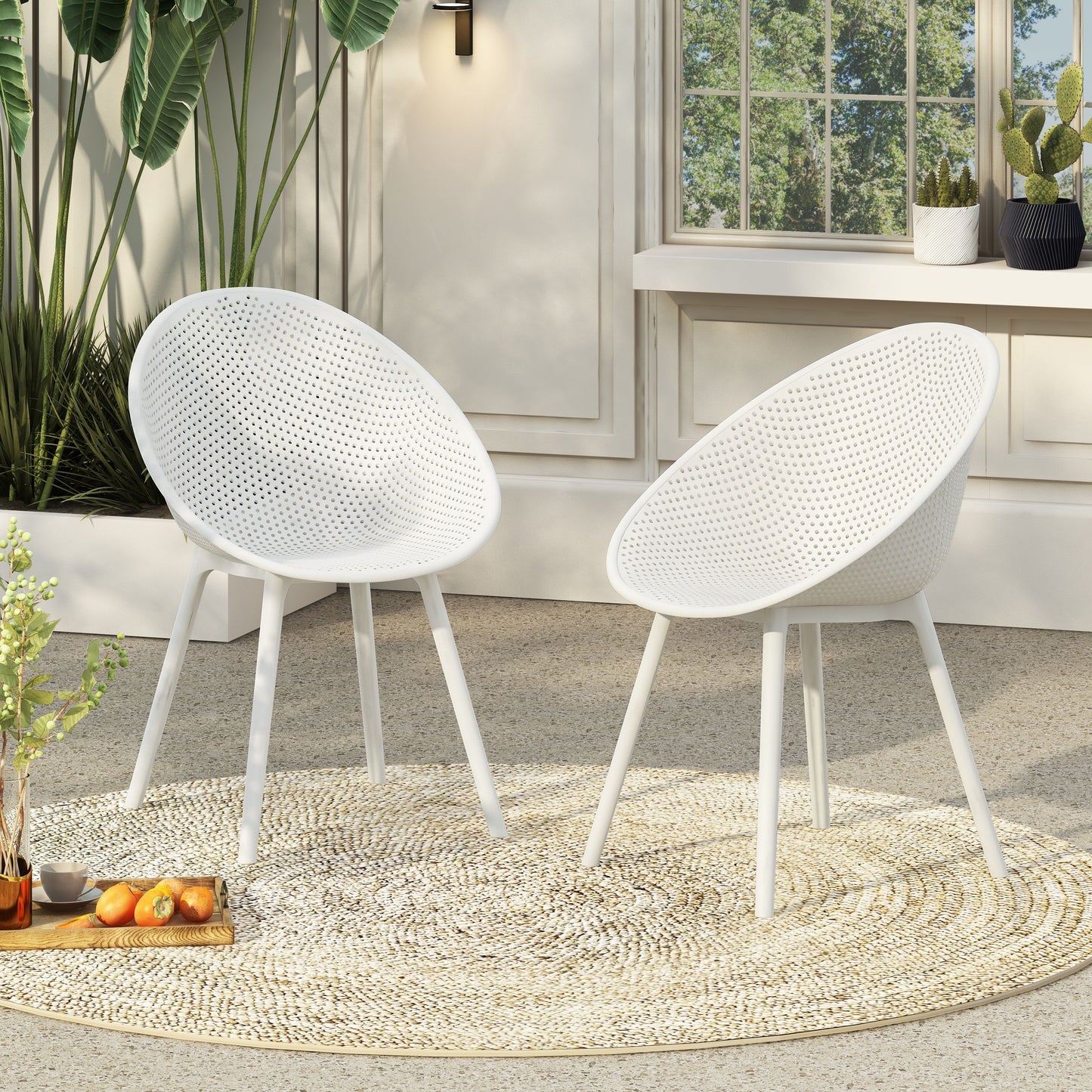 Gable - Dining Chair (Set of 2) - White