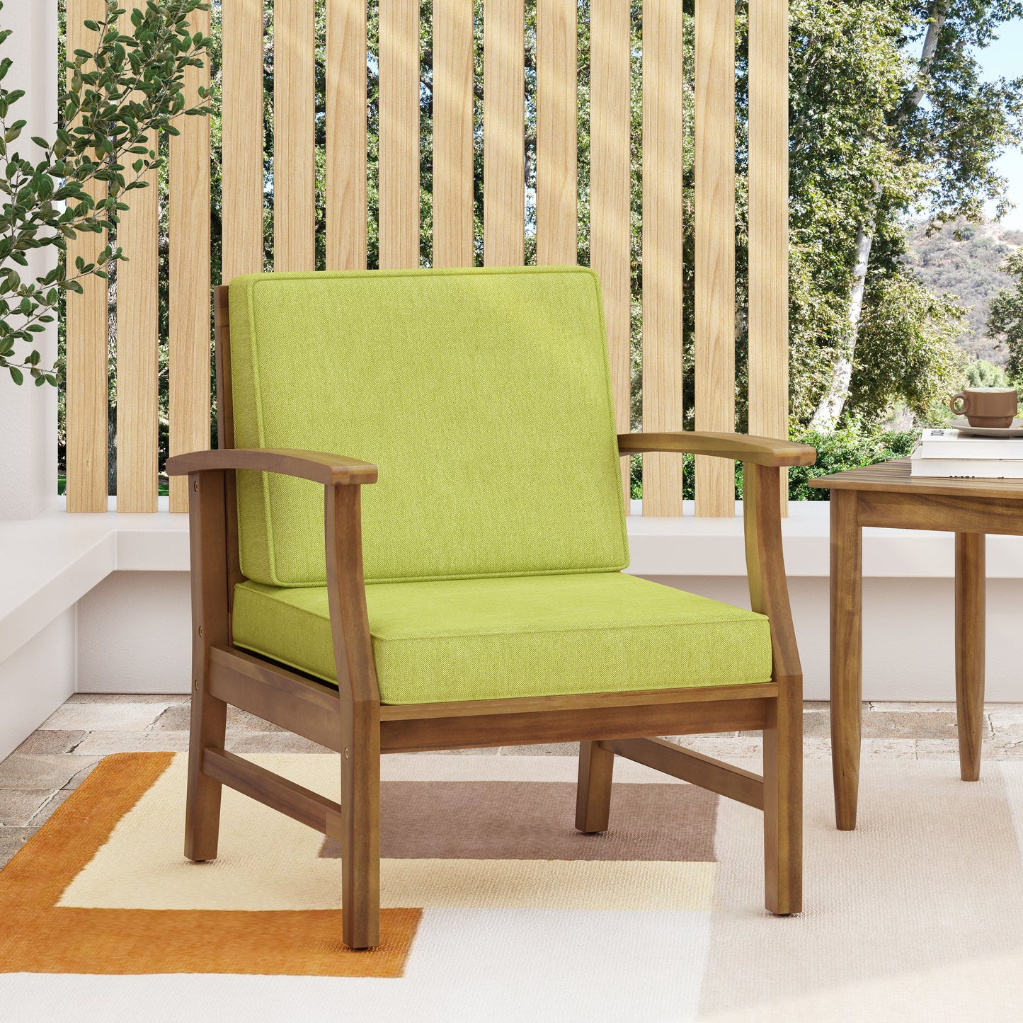 Perla - Club Chair - Green