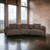 Bash - Anthology Boucle Sofa With Pillows - Brown