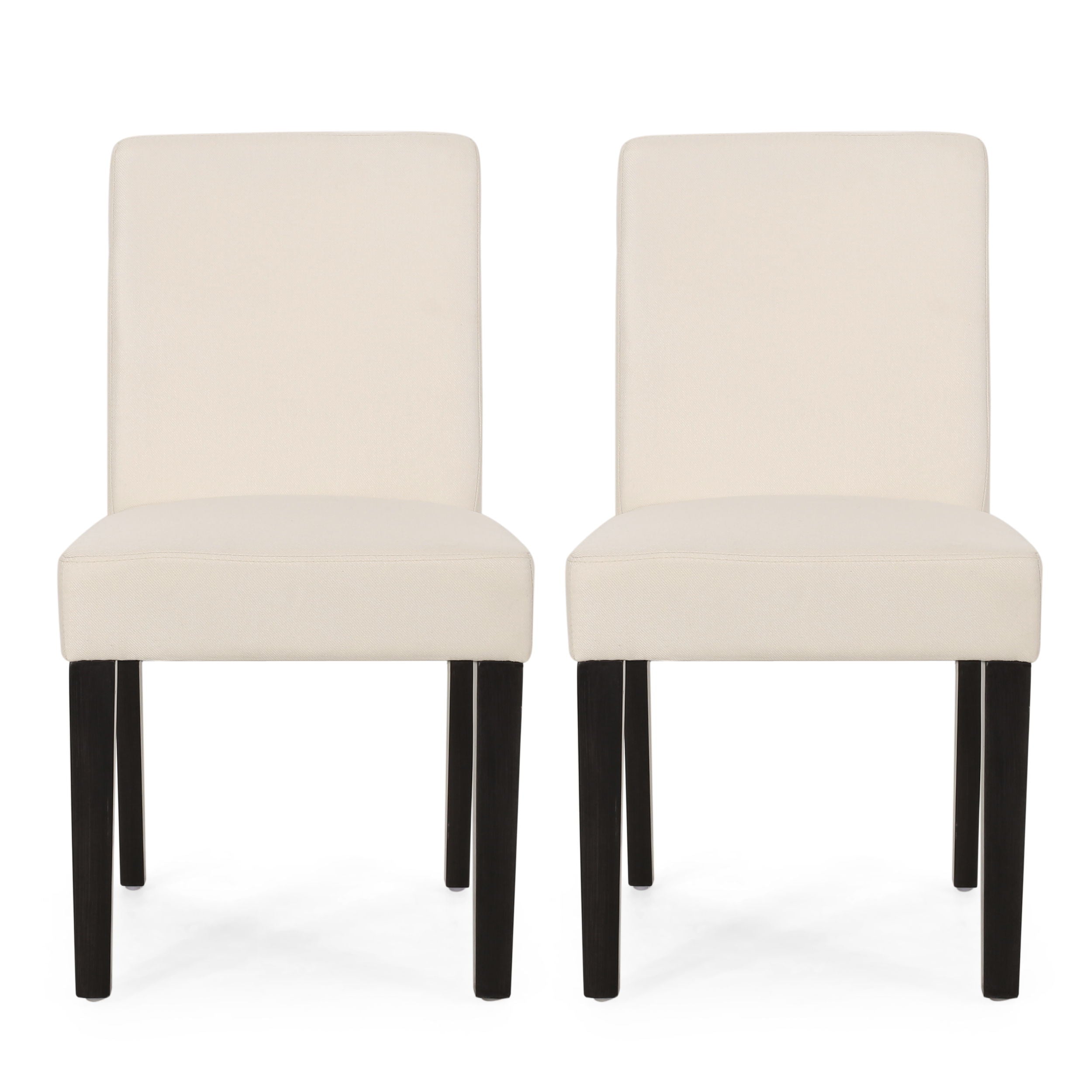 Classy Dining Chair (Set of 2) With Upholstered Seating - Beige