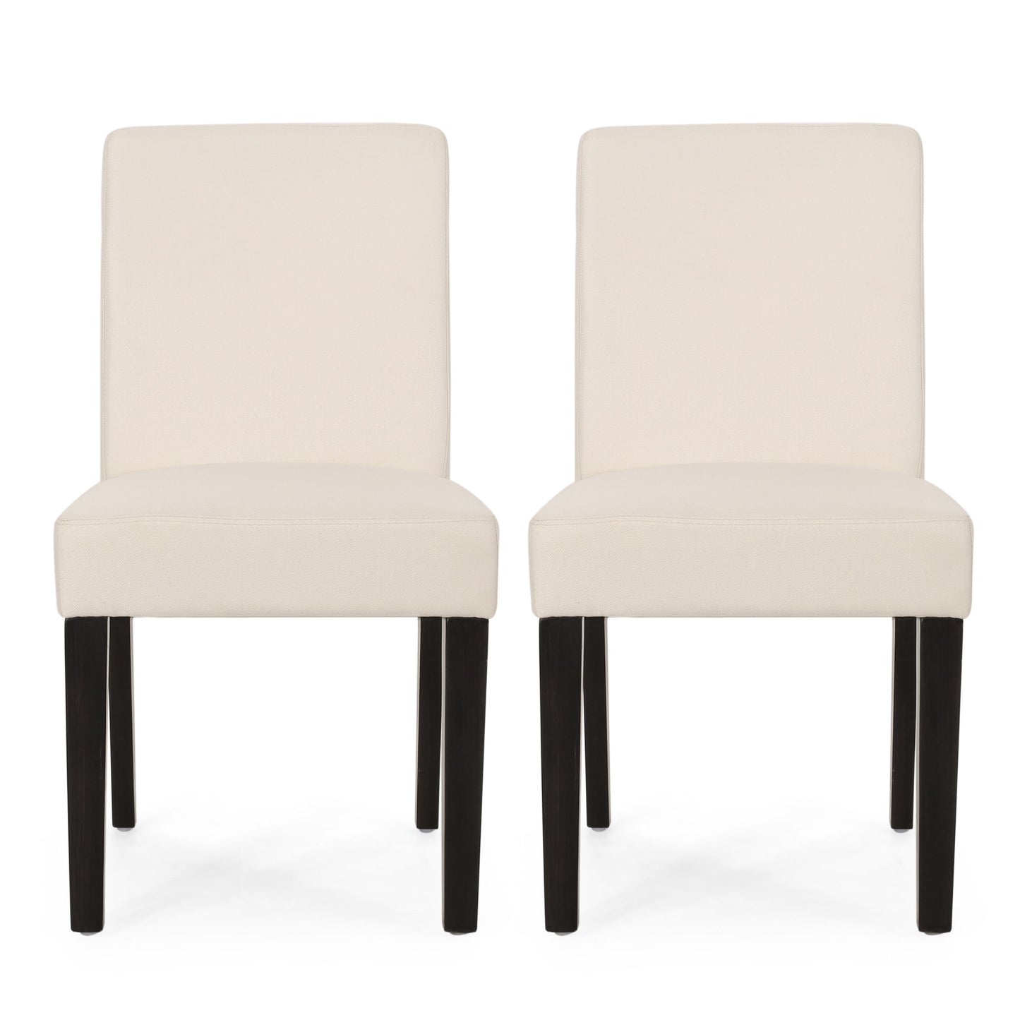 Classy Dining Chair (Set of 2) With Upholstered Seating - Beige