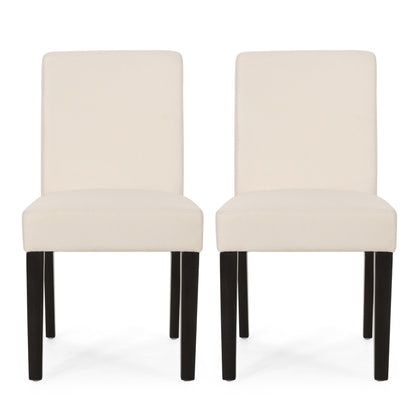 Classy Dining Chair (Set of 2) With Upholstered Seating - Beige