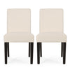 Classy Dining Chair (Set of 2) With Upholstered Seating - Beige