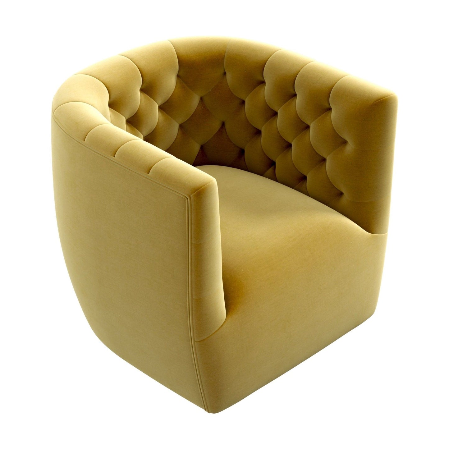 Delaney - Swivel Chair - Gold