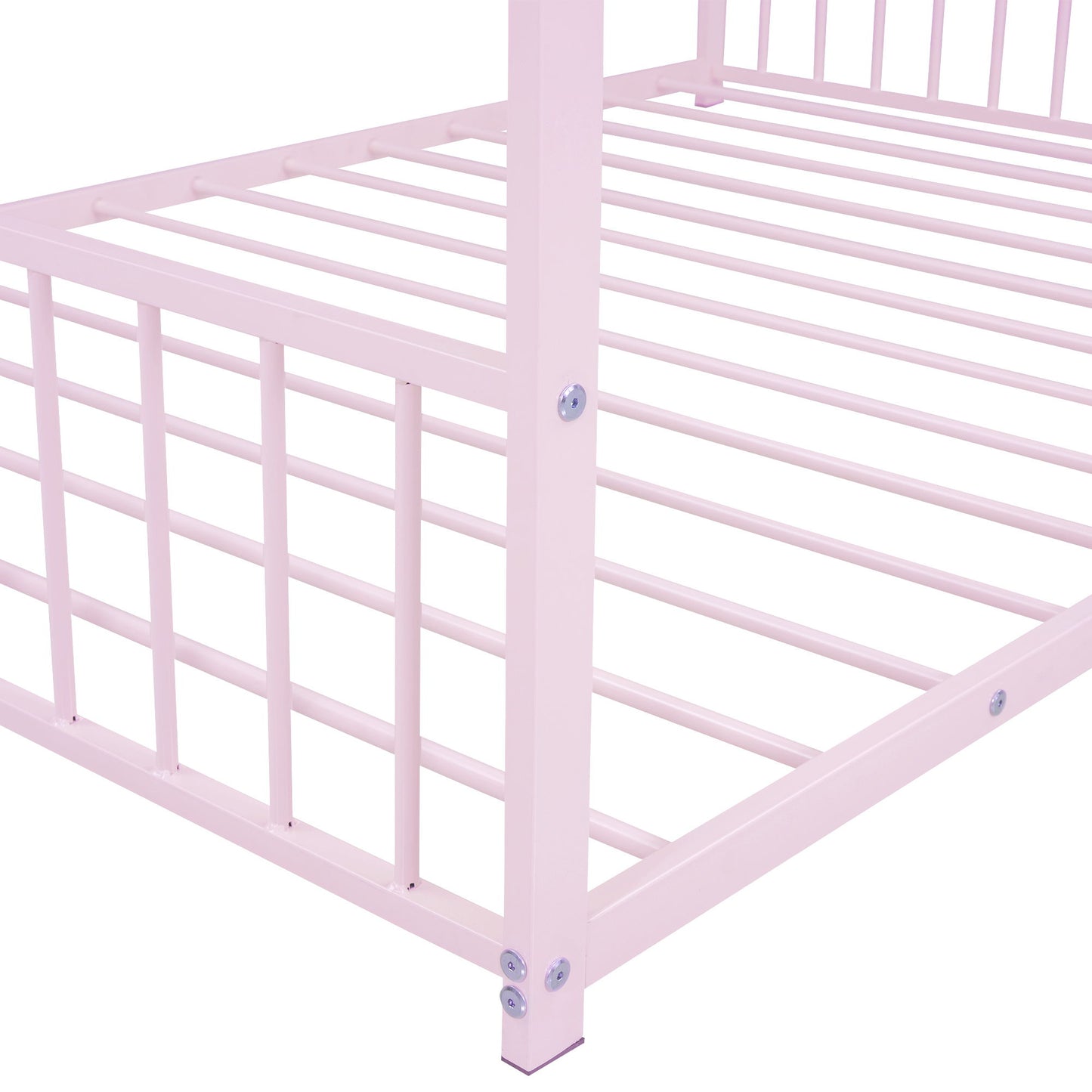 Full Size House Bed - Pink