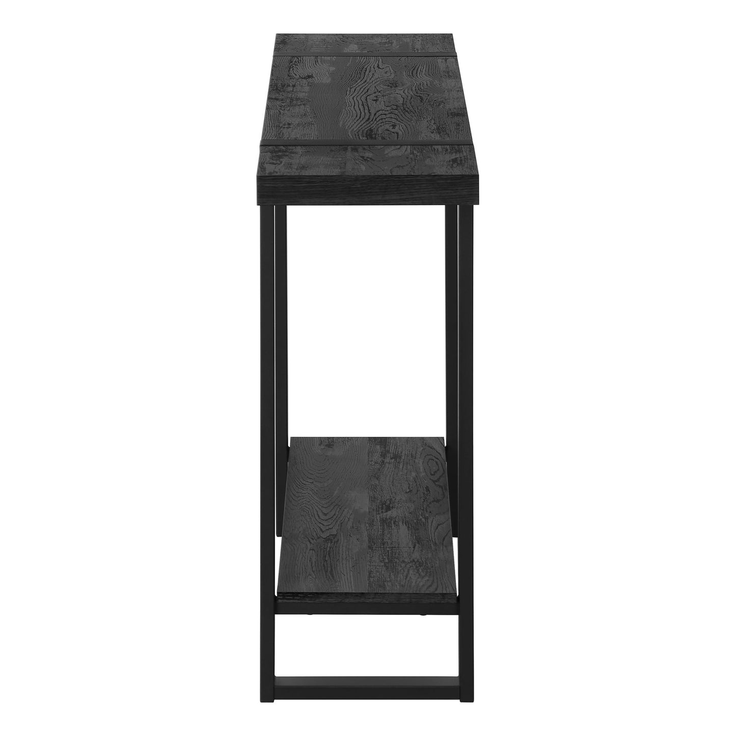Accent Console Table For Entryway, Contemporary - Black