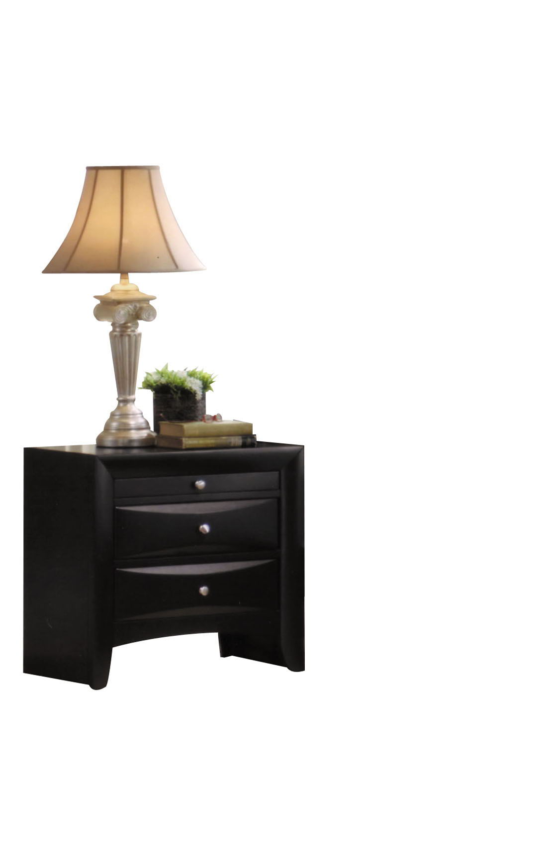 Ireland - Nightstand - Black