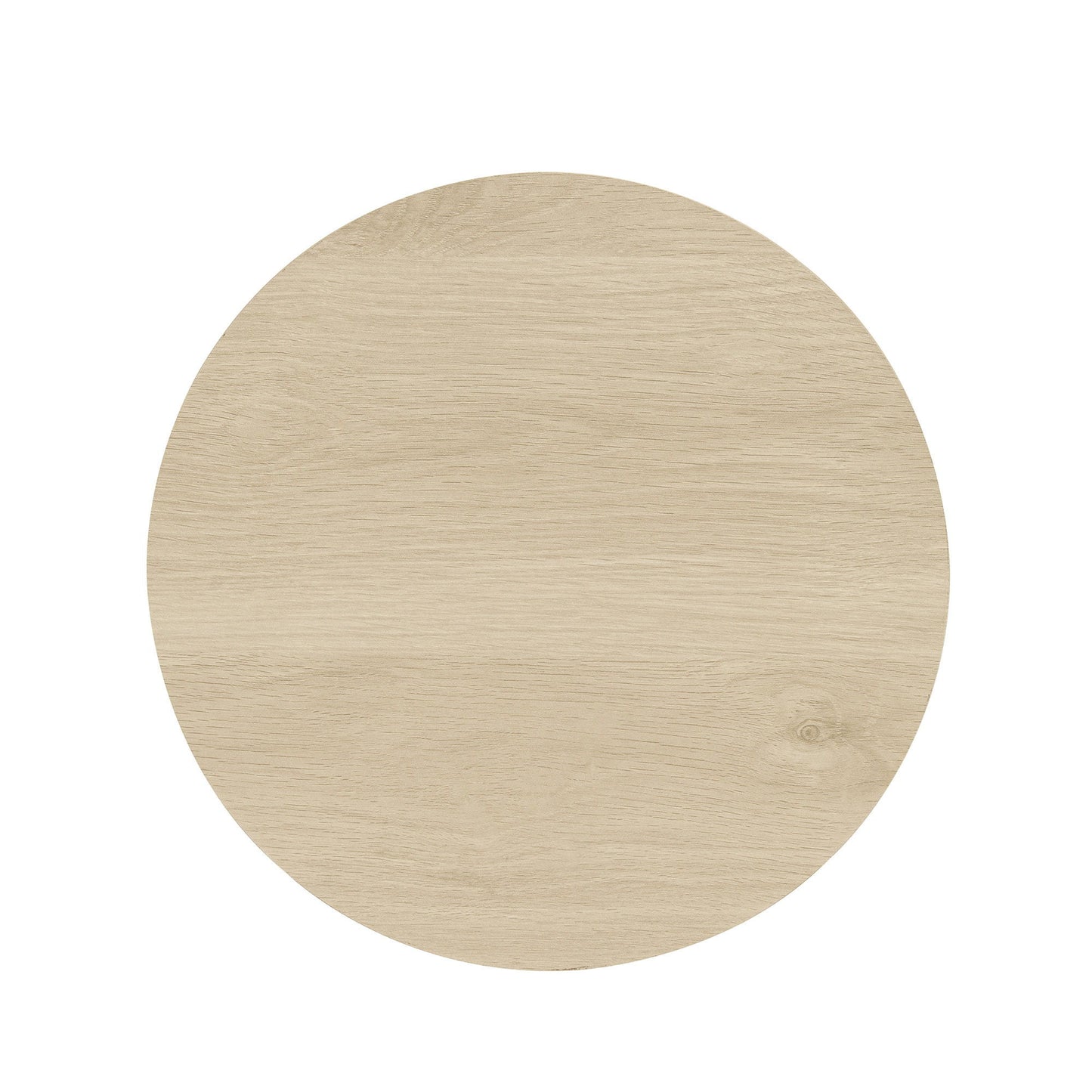 Coffee Table (Set of 2), Round Coffee Table, Modern Side Tables Accent End Table For Living Room, Apartment - Natural