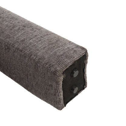 Modern Loveseat Sofa, Comfy Upholstered 2 Seater Sofa, Small Loveseat Accent Couch For Leisure Areas - Gray