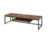 Bob - TV Stand - Weathered Oak / Black