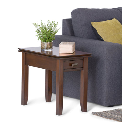 Artisan - Narrow Side Table - Russet Brown