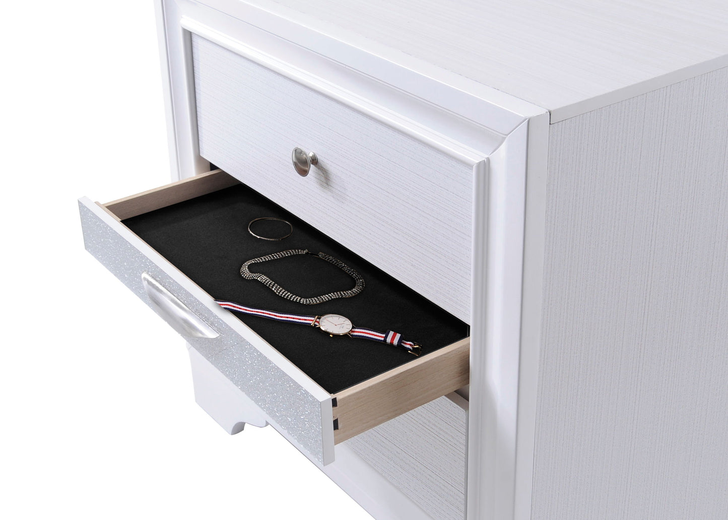 Naima - Nightstand - White
