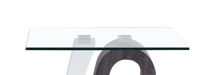 Rocky - End Table - White / Gray