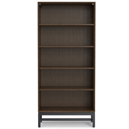 Banting - Mid Century Open Shelf Bookcase - Walnut Brown