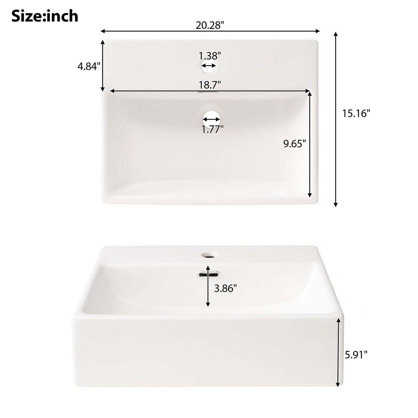 Bathroom Vanity With Ceramic Sink And Ample Storage, Ideal For Small Bathrooms - Blue