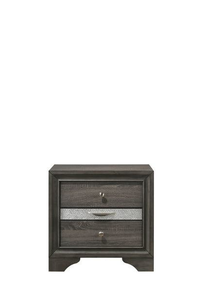 Naima - Nightstand - Gray