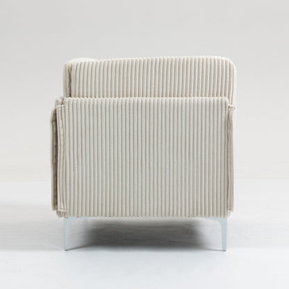 Modular Sectional Sofa Corner Seat, Middle Seat Module Couch - Beige