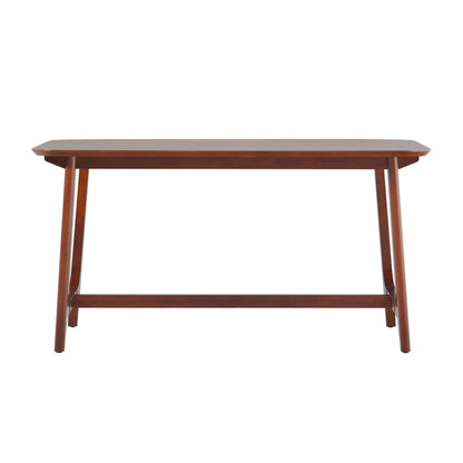 Mid-Century Modern Dining Table With Trestle Base - Walnut