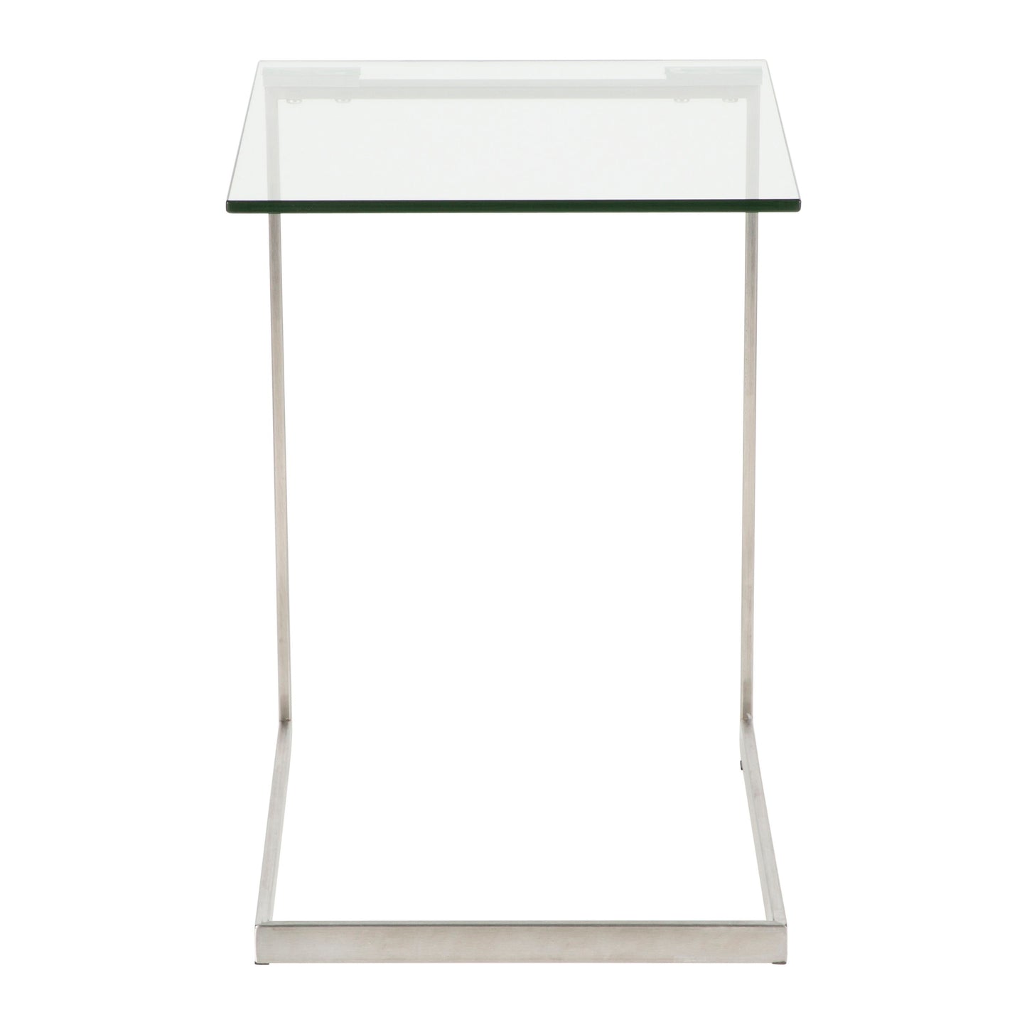Zenn - Contemporary End Table - Clear