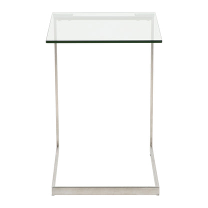 Zenn - Contemporary End Table - Clear