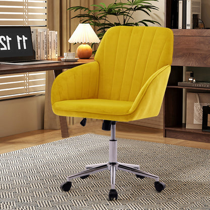 Swivel Office Chair - Bright Yellow