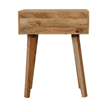 Inlay - Bone Tapered Nightstand - Oak