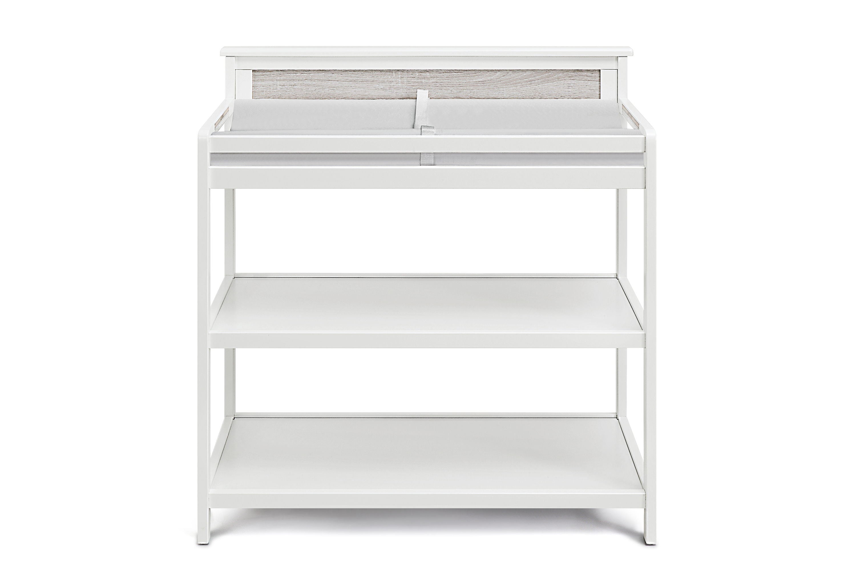 Connelly - Changing Table - White, Rockport Gray