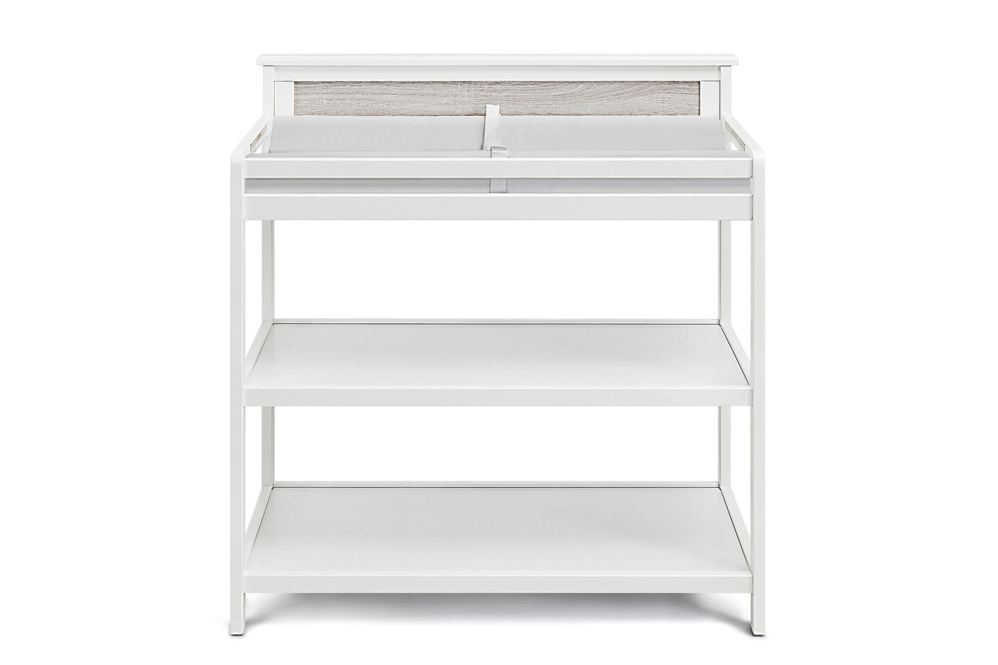 Connelly - Changing Table - White, Rockport Gray