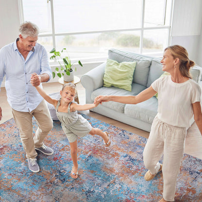 Maval - 9' X 12' Area Rug Washable - Multi