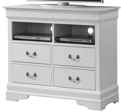 Charming Media Storage Unit - White