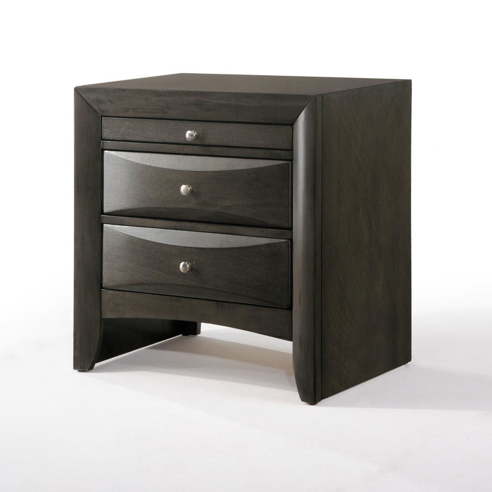 Ireland - Nightstand - Gray