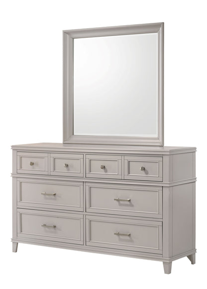 Square Mirror - Gray