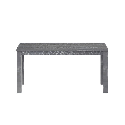 Albany - Solid Wood Dining Table For 6, Small Kitchen And Breakfast Table - Gray