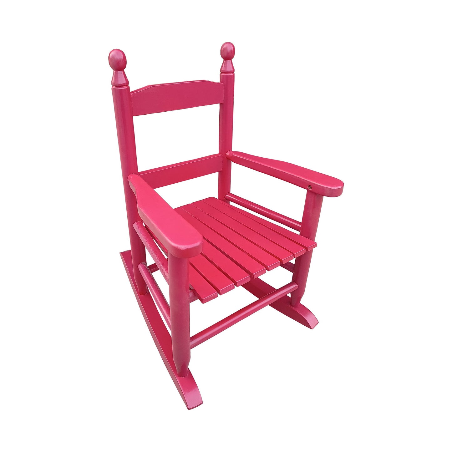 Children's Rocking Chair Indoor Or Outdoor, Suitable For Kids, Durable - Red