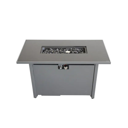 Rectangle Fire Pit - Black