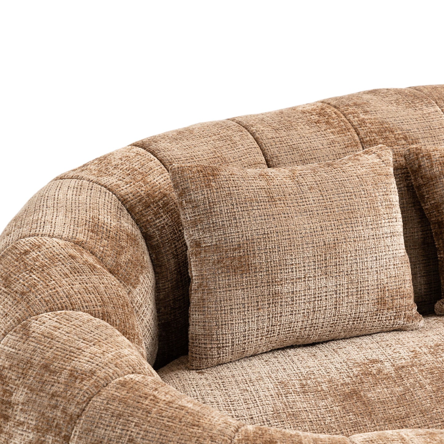 Bean Bag Sofa Lazy Sofa Durable Comfort Lounger High Back Bean Bag Chair Couch - Coffee